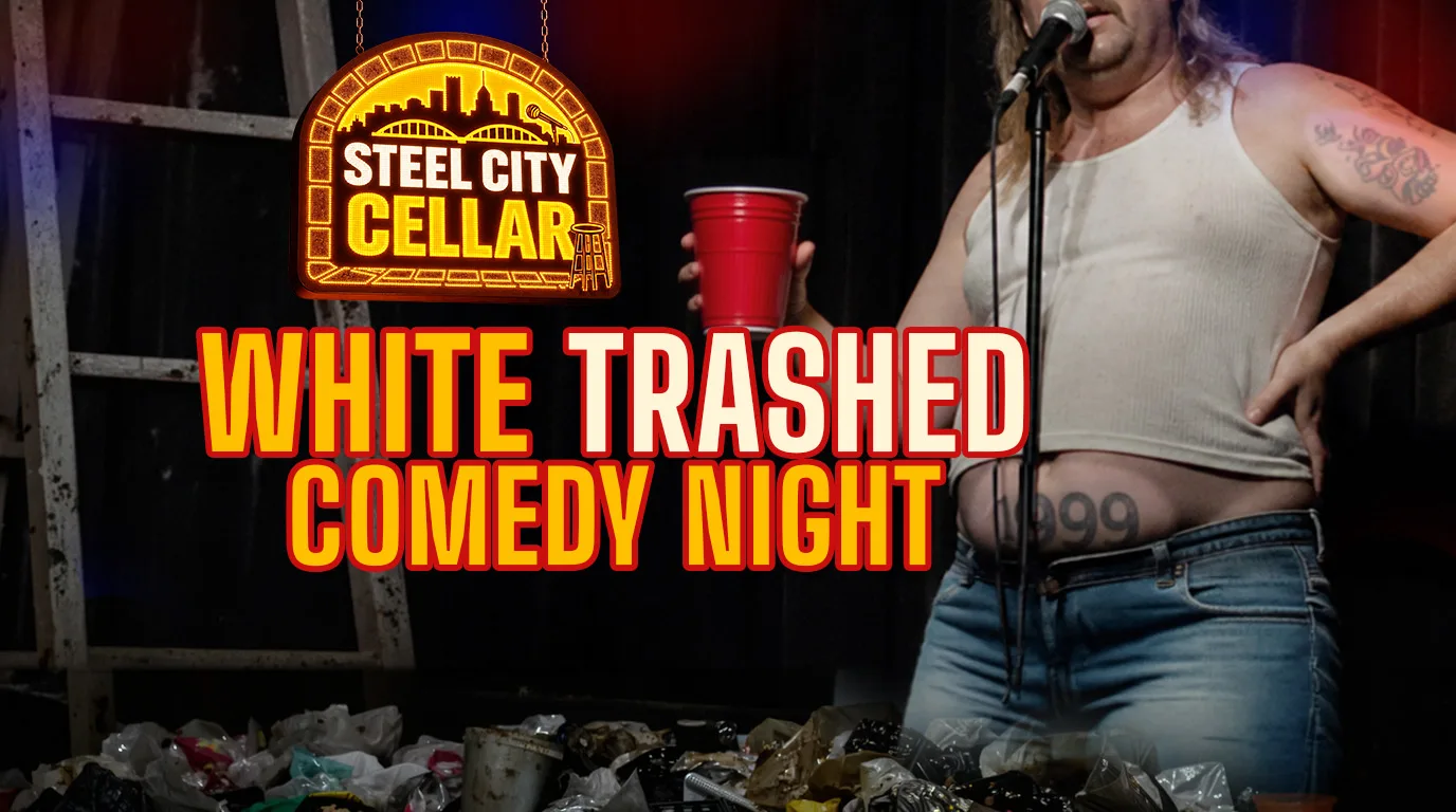 White Trashed Comedy — the room