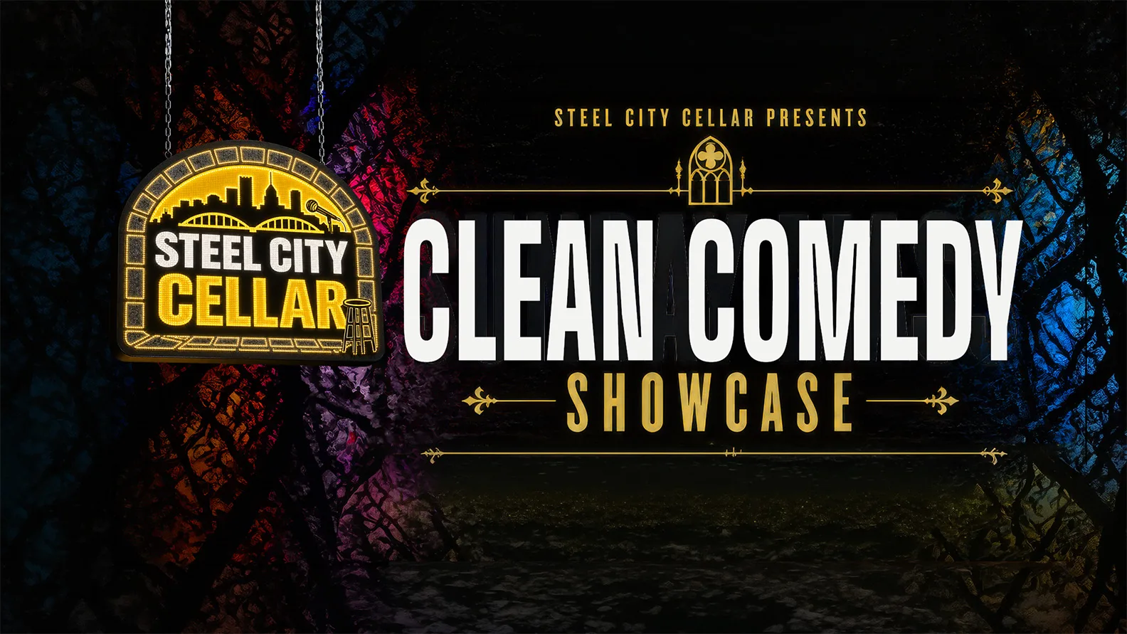Clean Comedy Showcase — the room
