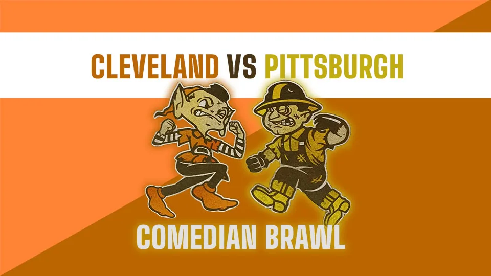 CLE vs PGH: Comedian Brawl — the room