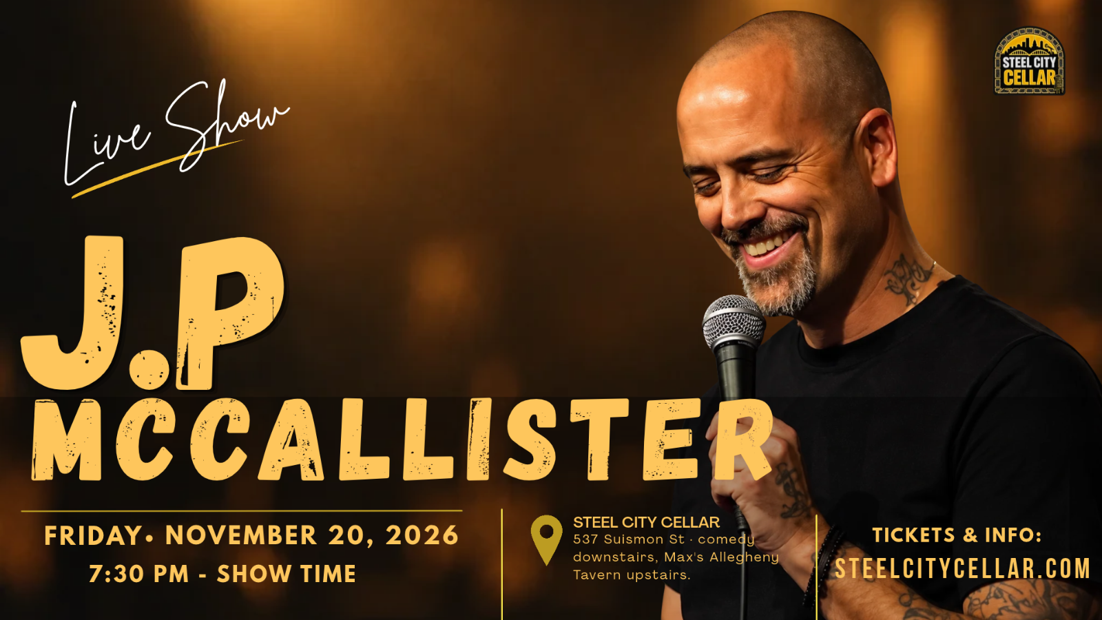 Friday — J.P. McAllister